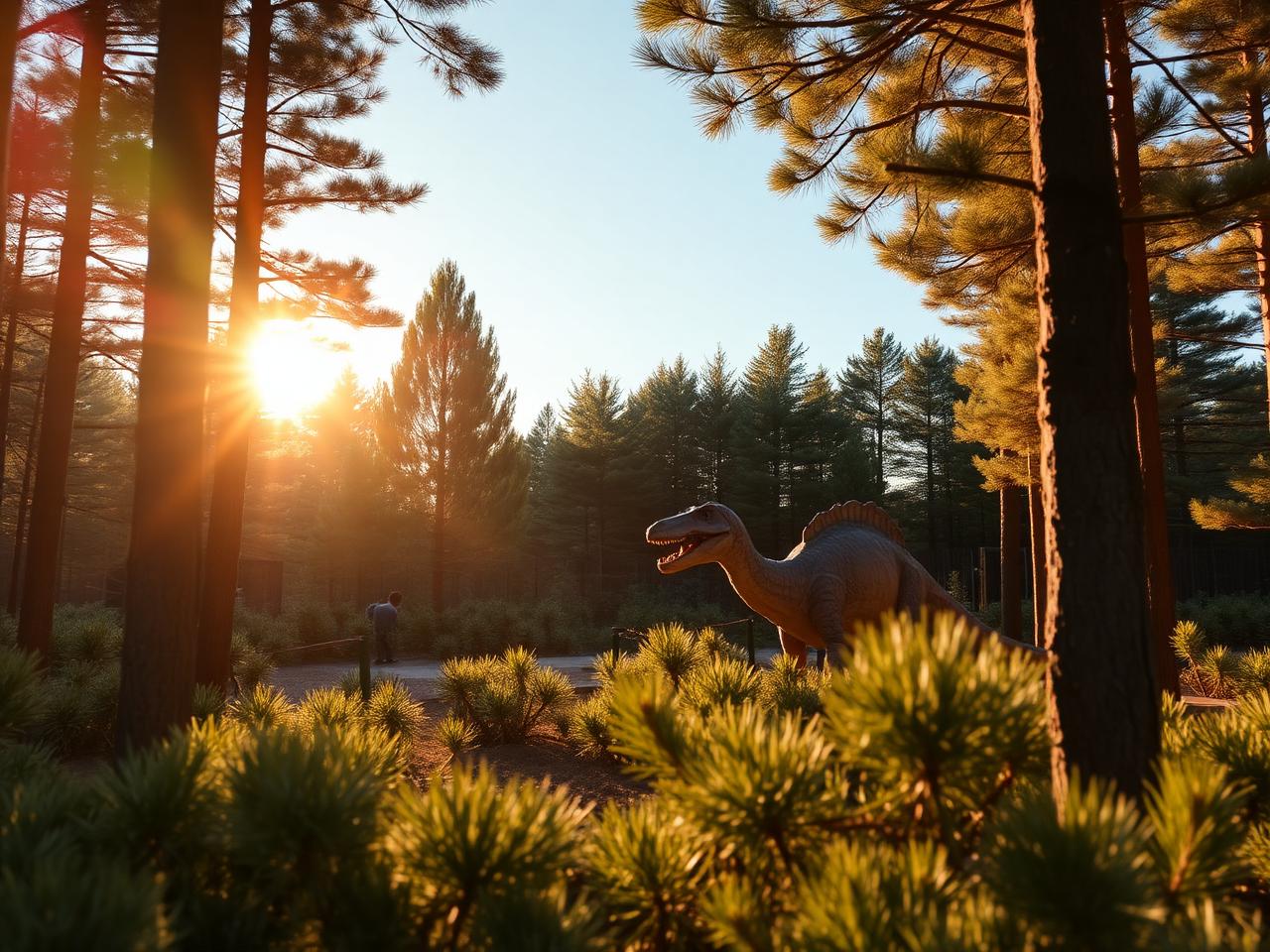 Łeba Park – Dinosaurierpark in Nowęcin