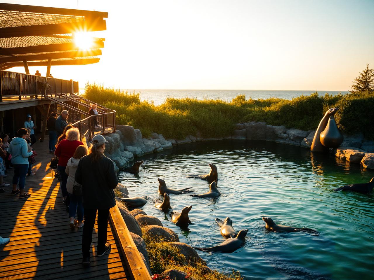 Sea Park Sarbsk – Meerestierpark mit Robben und Seelöwen