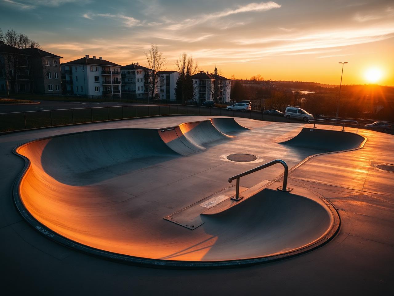 Skatepark Łeba – Skateanlage im Zentrum von Łeba