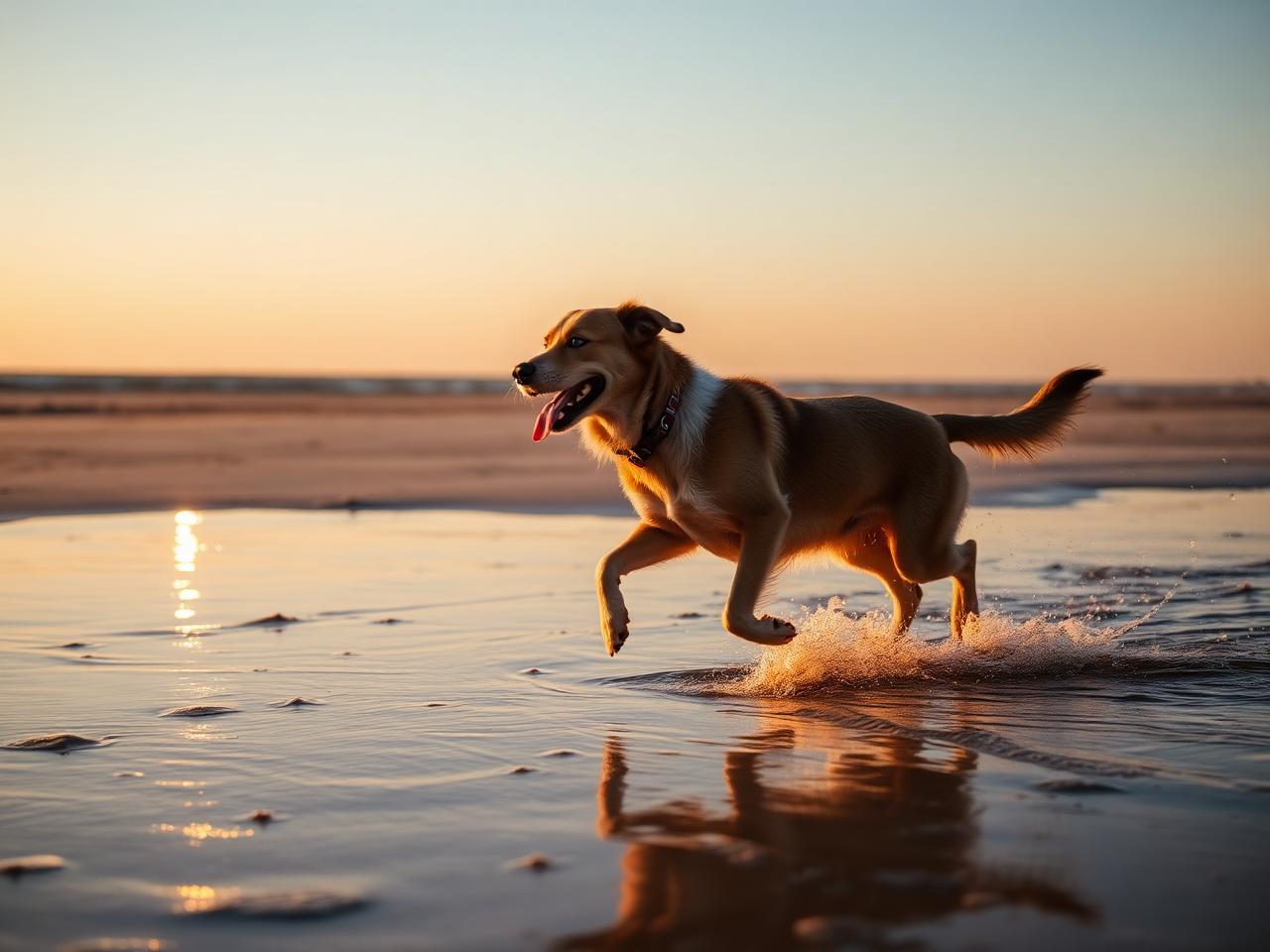 Plaża dla psów – Hundestrand in Łeba