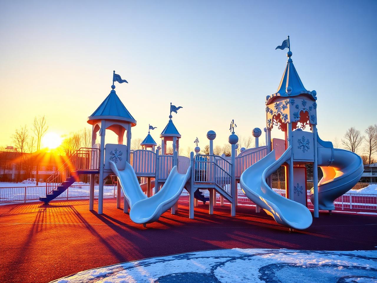 Plac zabaw Kraina Lodu – Frozen-Spielplatz in Nowęcin